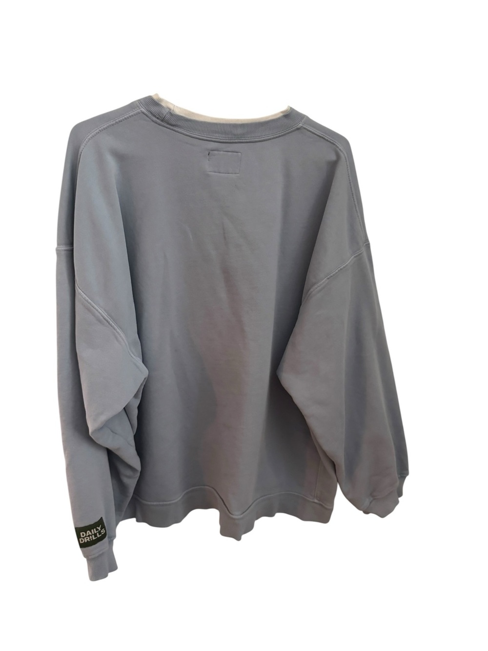 Daily Drills Layered Oversized Sweatshirt XS/S blue - Picture 2 of 7